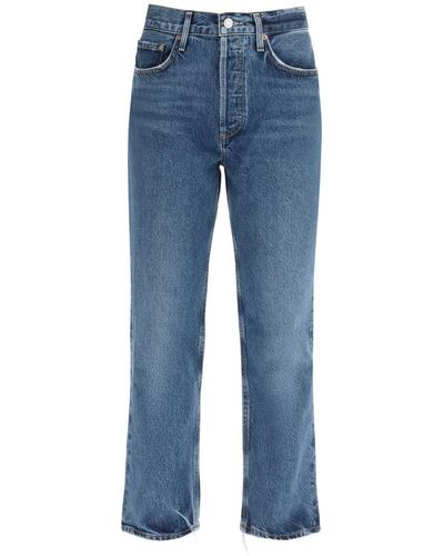 Agolde Lana Crop Regular Jeans - Blue