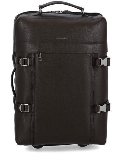 Orciani Suitcases Brown - Black