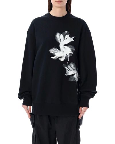 Y-3 Graphic French Terry Sweatshirt - Blue