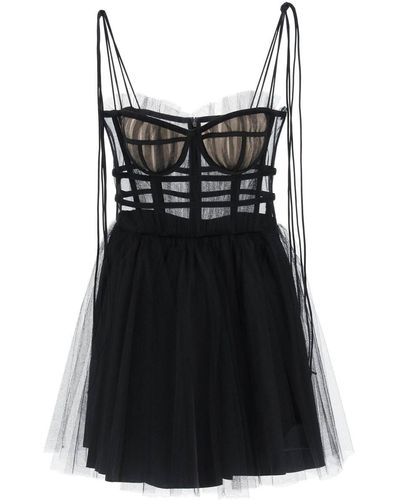 19:13 Dresscode 1913 Dresscode Short Tulle Dress - Black