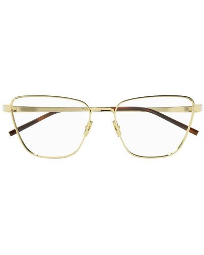 Saint Laurent Eyeglasses - Metallic