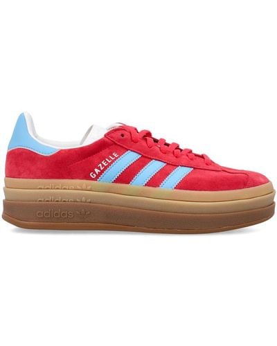 adidas Gazelle Bold Sneakers - Red