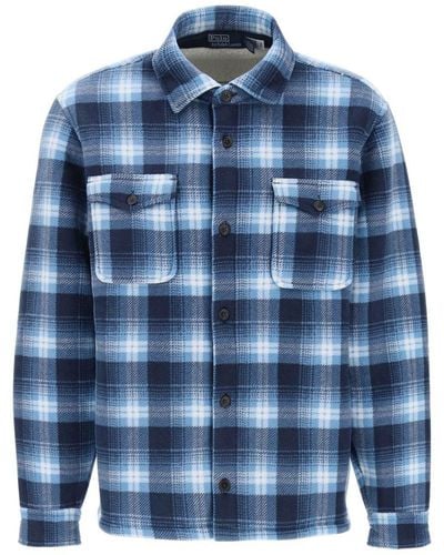 Polo Ralph Lauren Check Overshirt - Blue