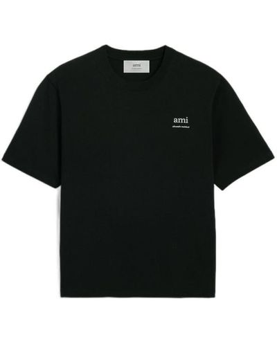 Ami Paris Ami Paris T-shirts & Tops - Black