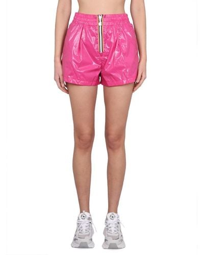 K-Way Nylon Shorts - Pink