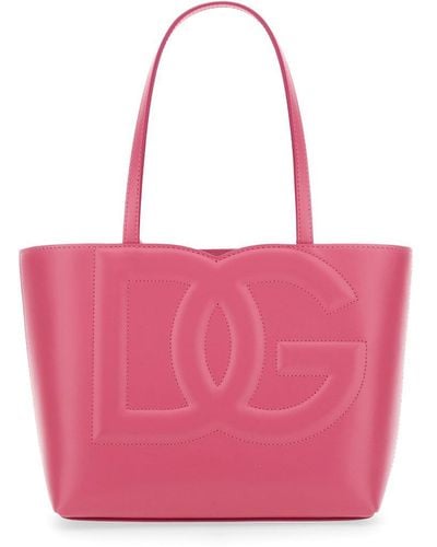 Dolce & Gabbana Small Shopping Bag - Pink