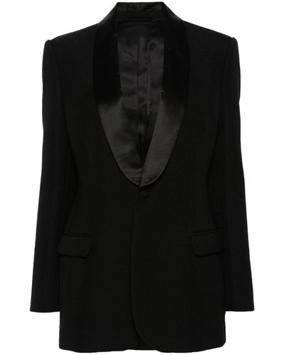 Wardrobe NYC Tuxedo Blazer Clothing - Black
