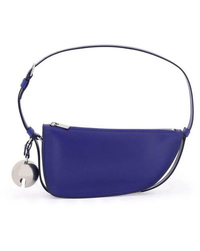 Burberry Mini Shield Shoulder Bag - Blue