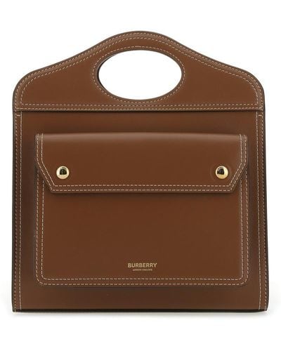 Burberry Handbags. - Brown