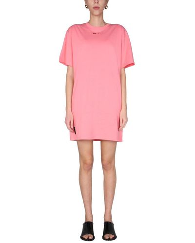 McQ Relaxed Fit Dress - Pink