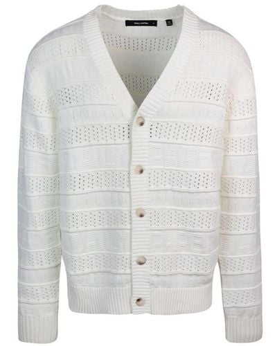 Daily Paper Cardigan - White