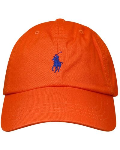 Polo Ralph Lauren Cotton Hat - Orange