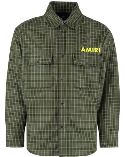 Amiri Technical Fabric Overshirt - Green