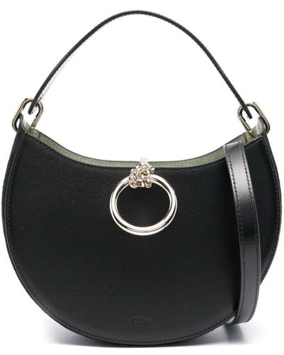 Chloé Arlène Leather Crossbody Bag - Black