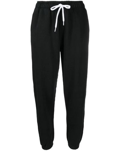 Polo Ralph Lauren Tapered Drawstring Track Pants - Black