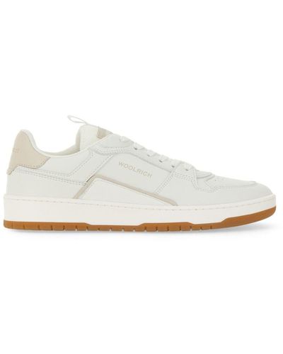 Woolrich Leather Sneaker - White