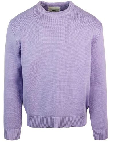 Arte' Sweater - Purple