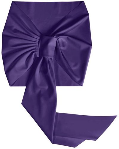 La Petite Robe Di Chiara Boni Scarfs - Purple