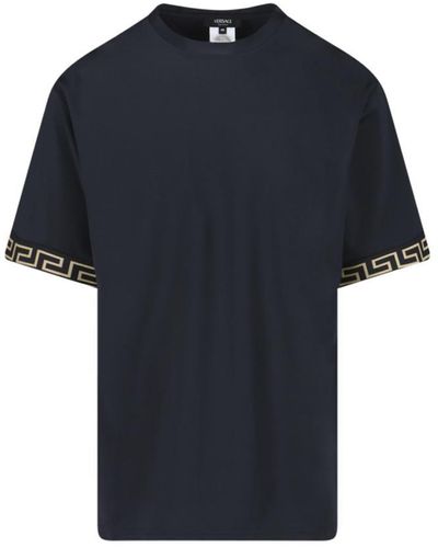 Versace 'greca' Sports T-shirt - Blue