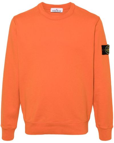 Stone Island Sweaters - Orange