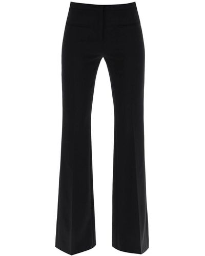 Courreges Tailored Bootcut Trousers - Black