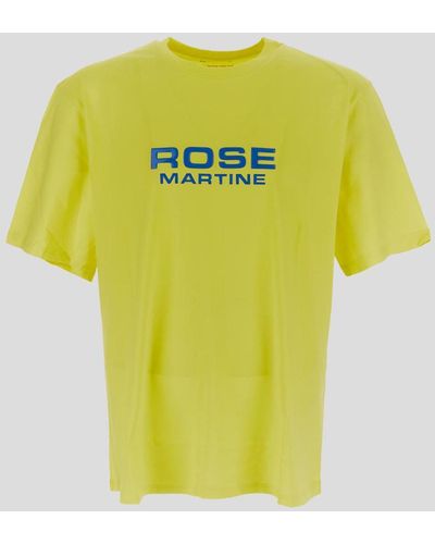 Martine Rose T-Shirts And Polos - Yellow
