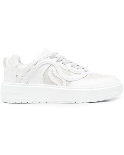 Stella McCartney S-wave 1 Lace-up Sneakers - White