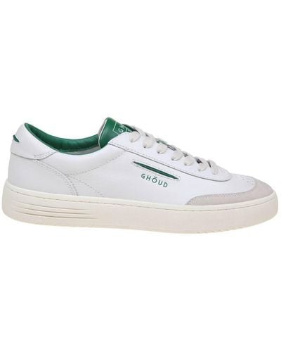 GHŌUD Leather And Suede Sneakers - White