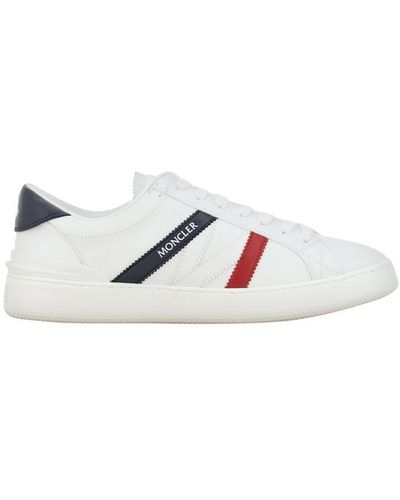 Moncler Monaco Tricolour M Trainers - White