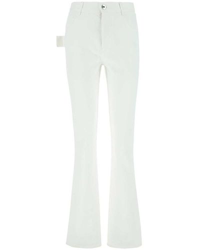 Bottega Veneta White Denim Jeans