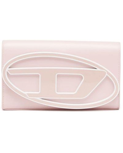 DIESEL '1dr' Strapped Wallet, - Pink
