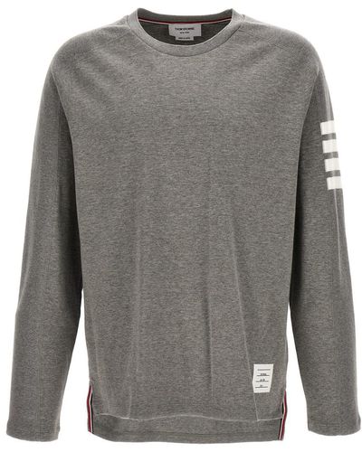 Thom Browne 4 Bar T-shirt - Grey
