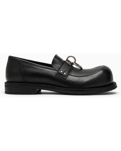 Martine Rose Loafer With Ring Detail - Black