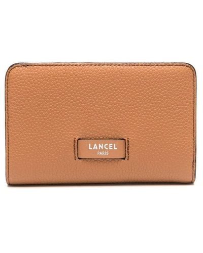 Lancel Rect Zipper Compact Accessories - Brown