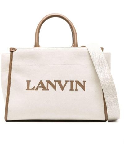 Lanvin Small In&out Tote Bag - Natural