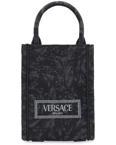 Versace Athena Mini Tote - Black