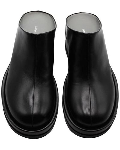 SAPIO N18 Mules Shoes - Black