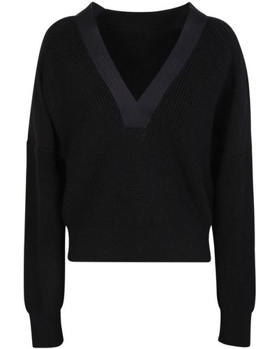 Moncler Sweaters - Black