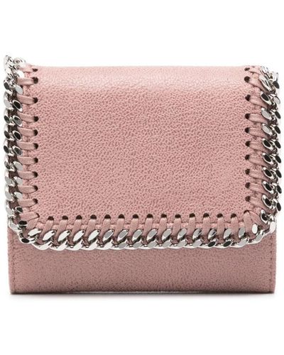 Stella McCartney Falabella Chain-trim Wallet - Pink
