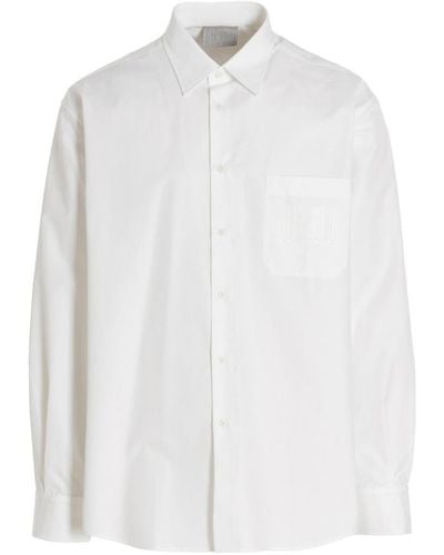 VTMNTS 'barcode' Shirt - White