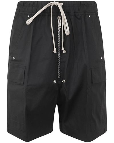 Rick Owens Cargobela Shorts Clothing - Black