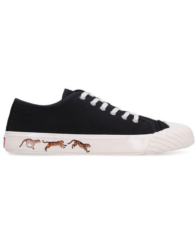 KENZO School Low-top Sneakers - Black