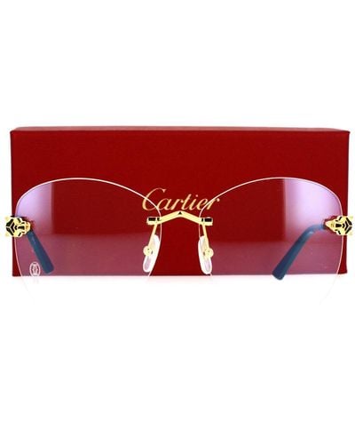 Cartier Eyeglass - Red