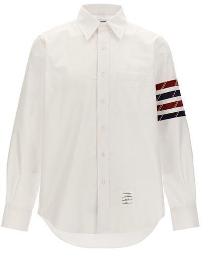 Thom Browne '4 Bar' Shirt - White