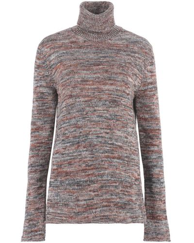 Chloé Wool And Cashmere Sweater - Gray