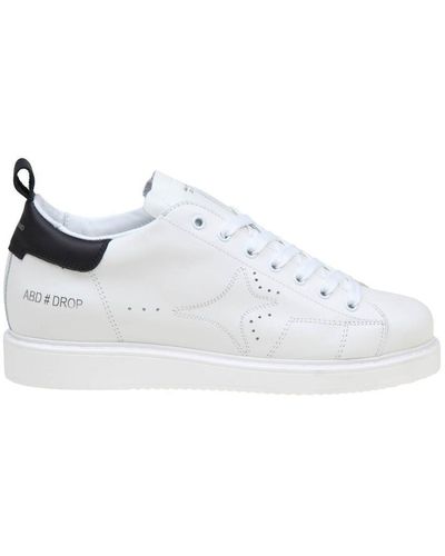 AMA BRAND Leather Sneakers - White