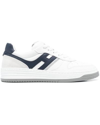 Hogan Side Logo-patch Trainers - White