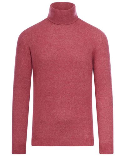 Roberto Collina Turtle Neck Sweater - Red