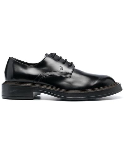 Tod's Lace-up Oxford Shoes - Black