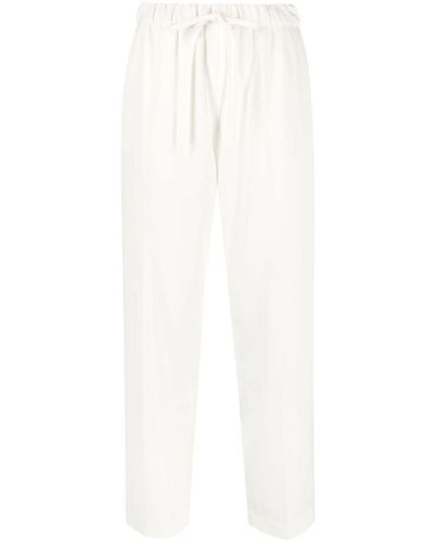 MM6 by Maison Martin Margiela Tailored Trousers - White